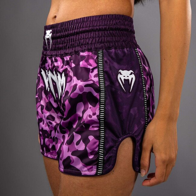 Venum Iris Muay Thai Shorts - Plum/pink