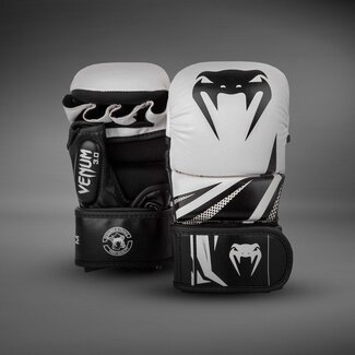 Venum Challenger 3.0 MMA-sparringhandschoenen – Wit/Zwart