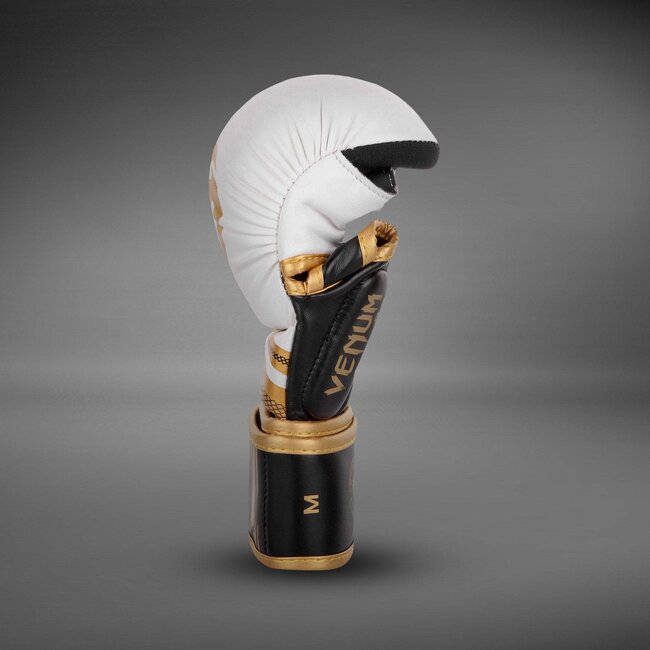 Venum Challenger 3.0 MMA-sparringhandschoenen – Wit/Zwart/Goud