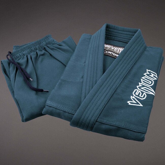 Venum Contender BJJ-pak kinderen – Blauw, inclusief witte band