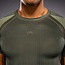 Venum Stealth rashguard korte mouwen – Khaki/Donkergroen