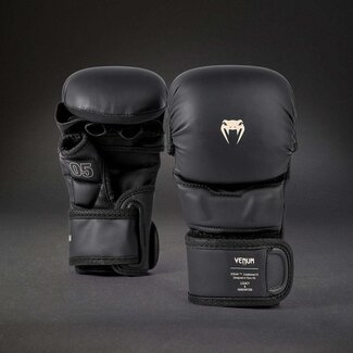 Venum Impact Evo MMA-sparringhandschoenen – Zwart