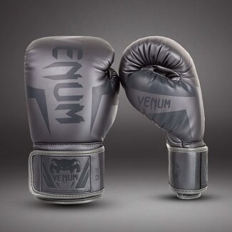 Venum Elite bokshandschoenen – Grijs/Grijs