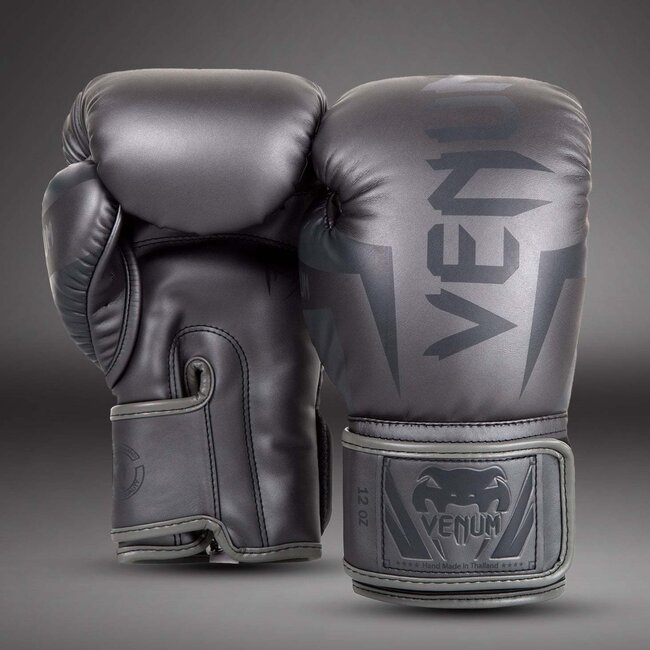 Venum Elite bokshandschoenen – Grey/Grey