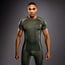 Venum Stealth rashguard korte mouwen – Khaki/Donkergroen