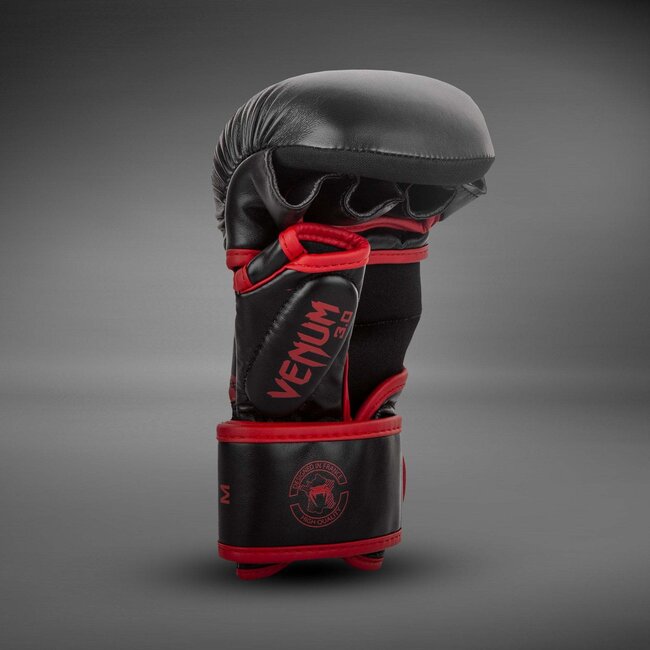 Venum Challenger 3.0 MMA-sparringhandschoenen – Zwart/Rood