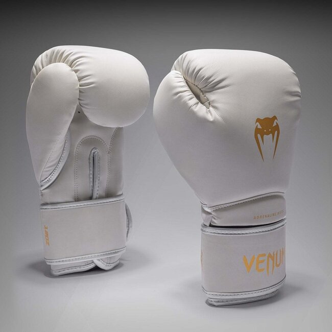 Venum Contender 1.5 bokshandschoenen – Ivory/Gold