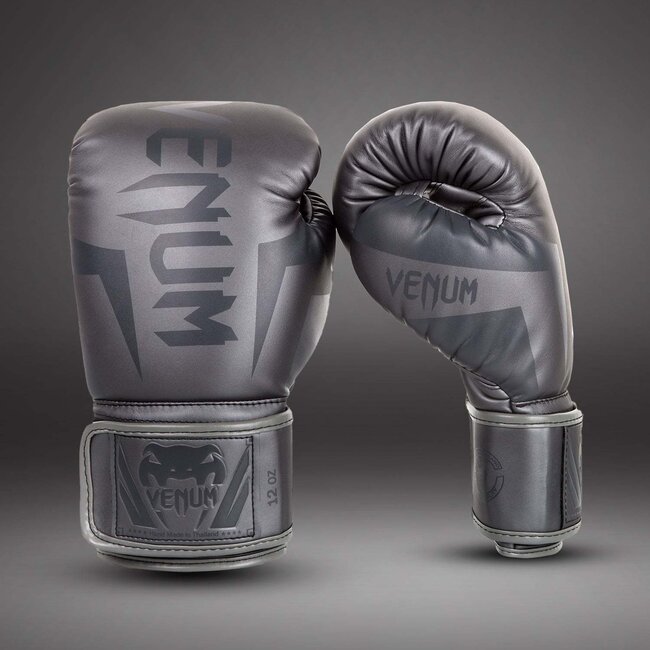 Venum Elite bokshandschoenen – Grey/Grey