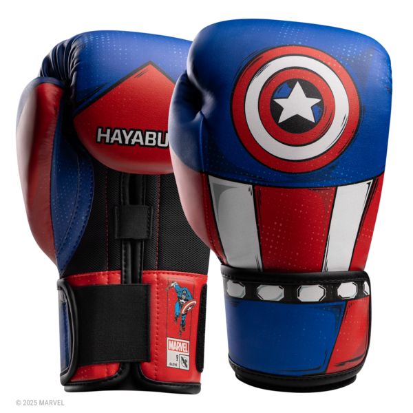 Hayabusa Marvel Classic Captain America gants de boxe Adult