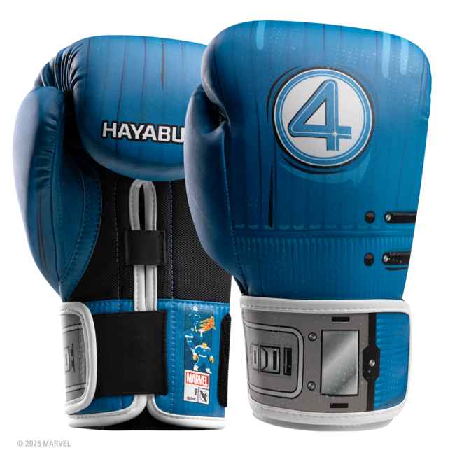Hayabusa Marvel Classic Fantastic Four bokshandschoenen – Blauw – volwassenen