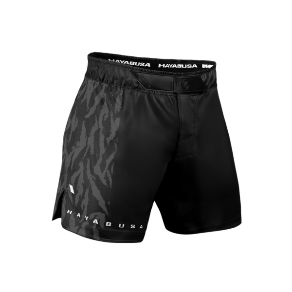 Hayabusa Apex Vantage Mid-Thigh short de combat – Carbon noir
