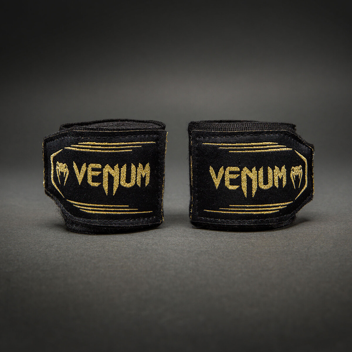 Venum Kontact Evo Boxing bandes de boxe 4 m – noir/or