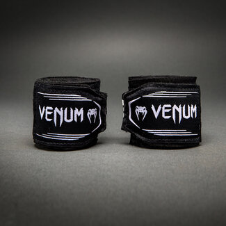 Venum Kontact Evo Boxing bandages 4 m – Zwart/Wit