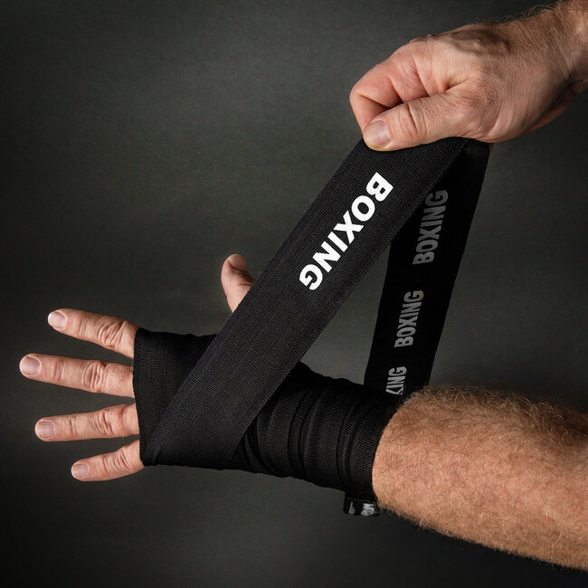 Venum Kontact Evo Boxing handwraps 4 meter – Zwart/Wit (paar)