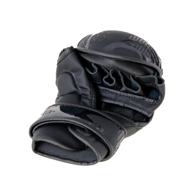 King Pro Boxing MMA Sparring Gloves - KPB MMA SHOGUN 1 - Black/Black
