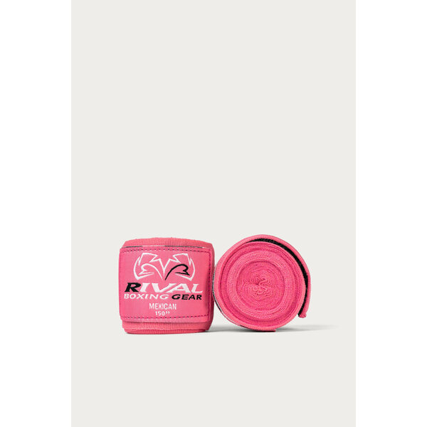 Rival mexikanische Handbandagen – Rosa – 550 cm