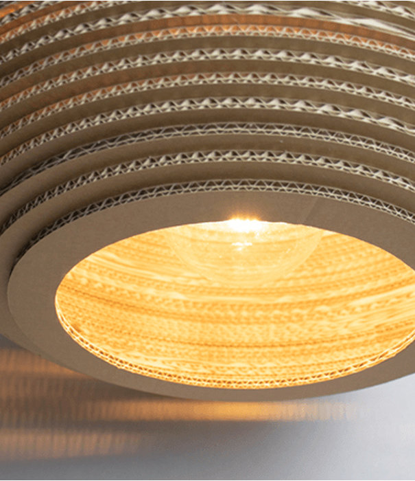 Kartent Cardboard Dour Hanging Lamp