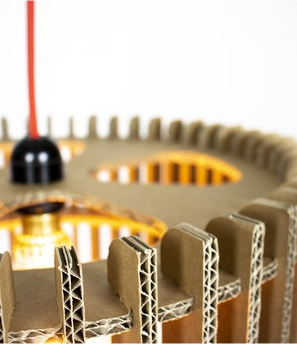 Kartent Kartonnen Leeuwarder Lamp