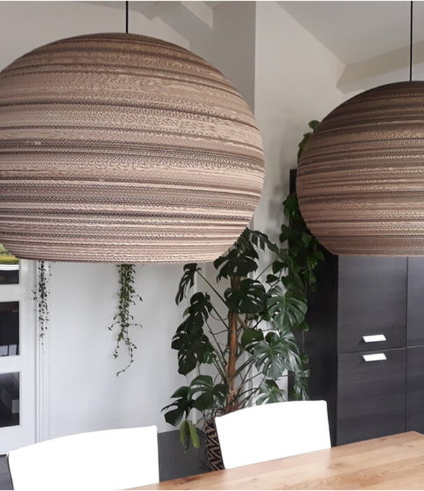 Kartent Cardboard Zernez Hanging Lamp