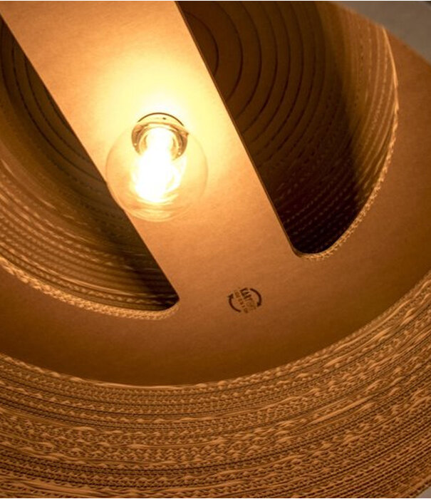 Kartent Cardboard Zernez Hanging Lamp
