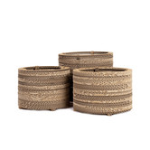 Cardboard Flower Pot and Plant Pot - Rose