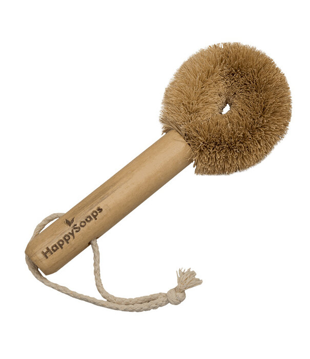 Happysoaps Plastic-free Coconut Dishwashing Brush