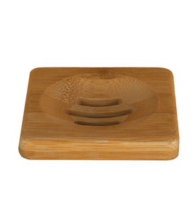 Bamboo Soap Holder for One Shampoo Bar