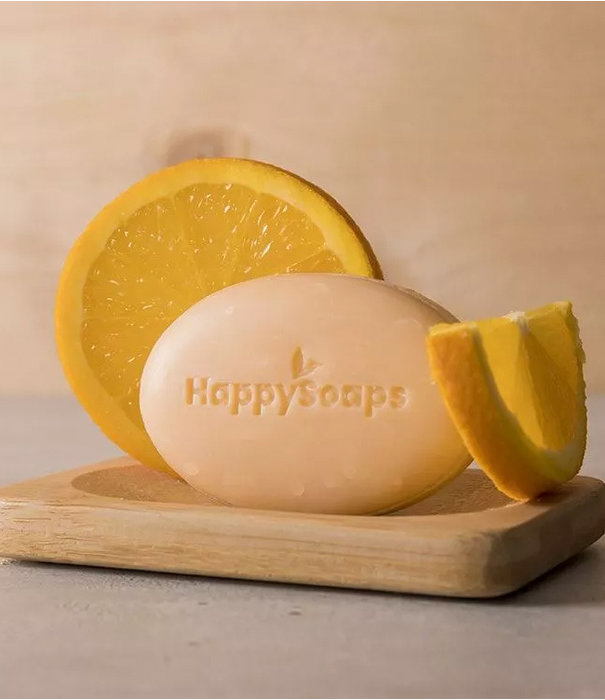 Happysoaps Gezichtsreiniger Bar – Orange