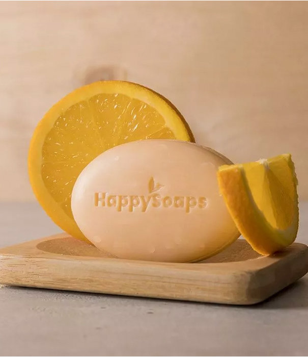 Happysoaps Gezichtsreiniger Bar – Sinaasappel