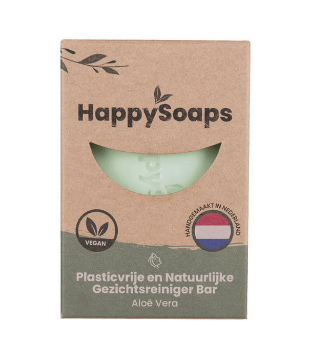 Happysoaps Facial Cleanser Bar – Aloë Vera