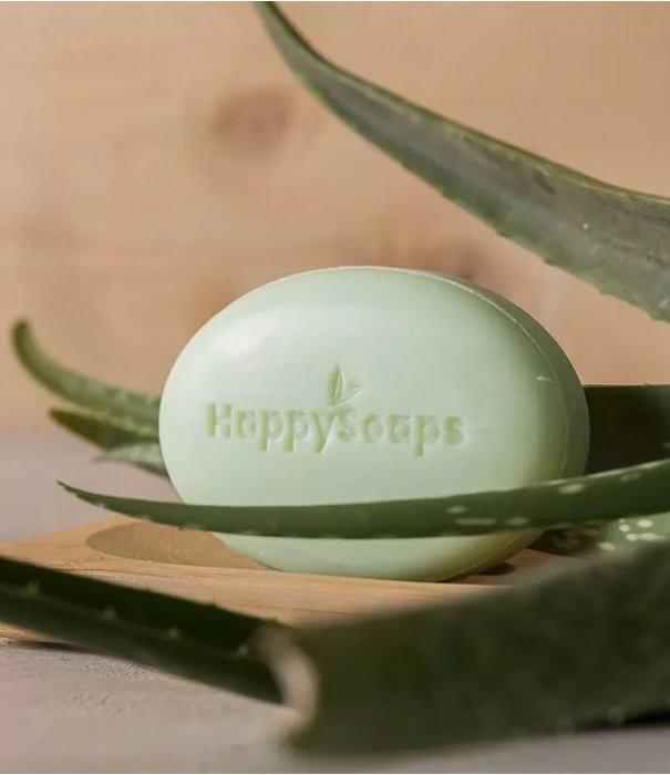 Happysoaps Gezichtsreiniger Bar – Aloë Vera