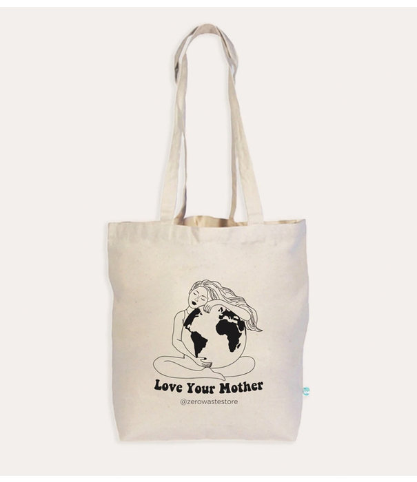 ZWS Love Your Mother Organic Tote Bag