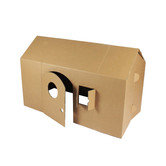 Sustainable Cardboard Kids Playhouse