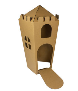 Large Cardboard Play Castle
