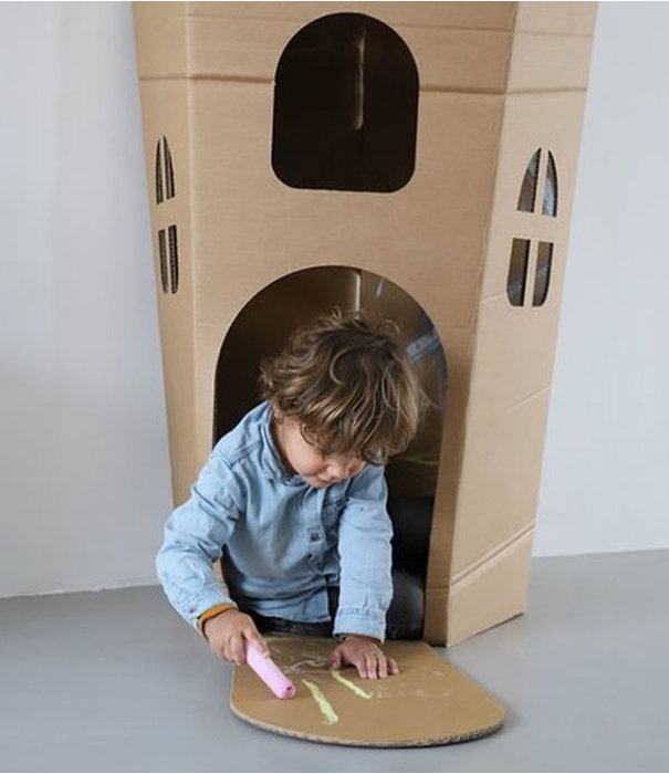 Kartent Large Cardboard Play Castle