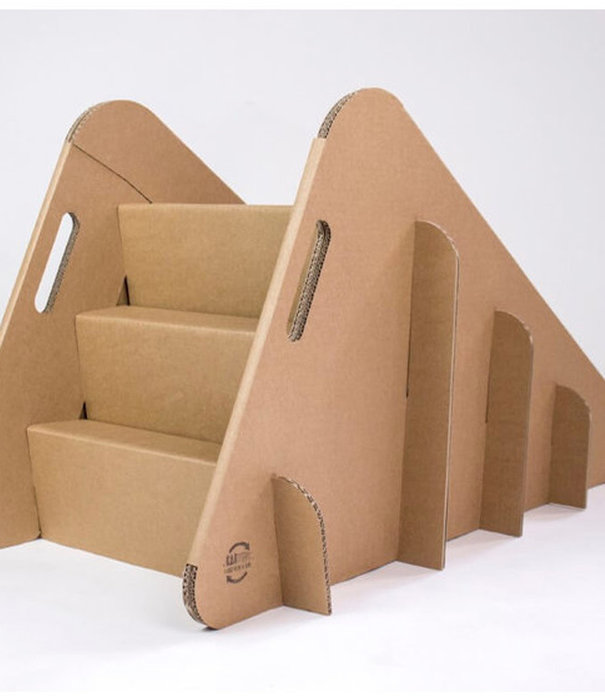 Kartent Cardboard Toddler Slide
