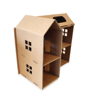 Cardboard Dollhouse