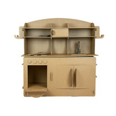 Cardboard Kids Play Kitchen