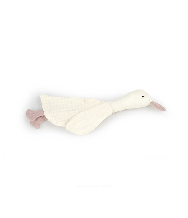 GruneErde Cuddle goose Greta natural approx. 33 cm 100% cotton