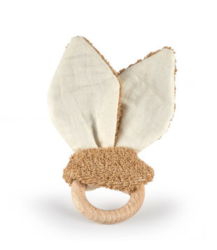 Konijnenoren met bijtring