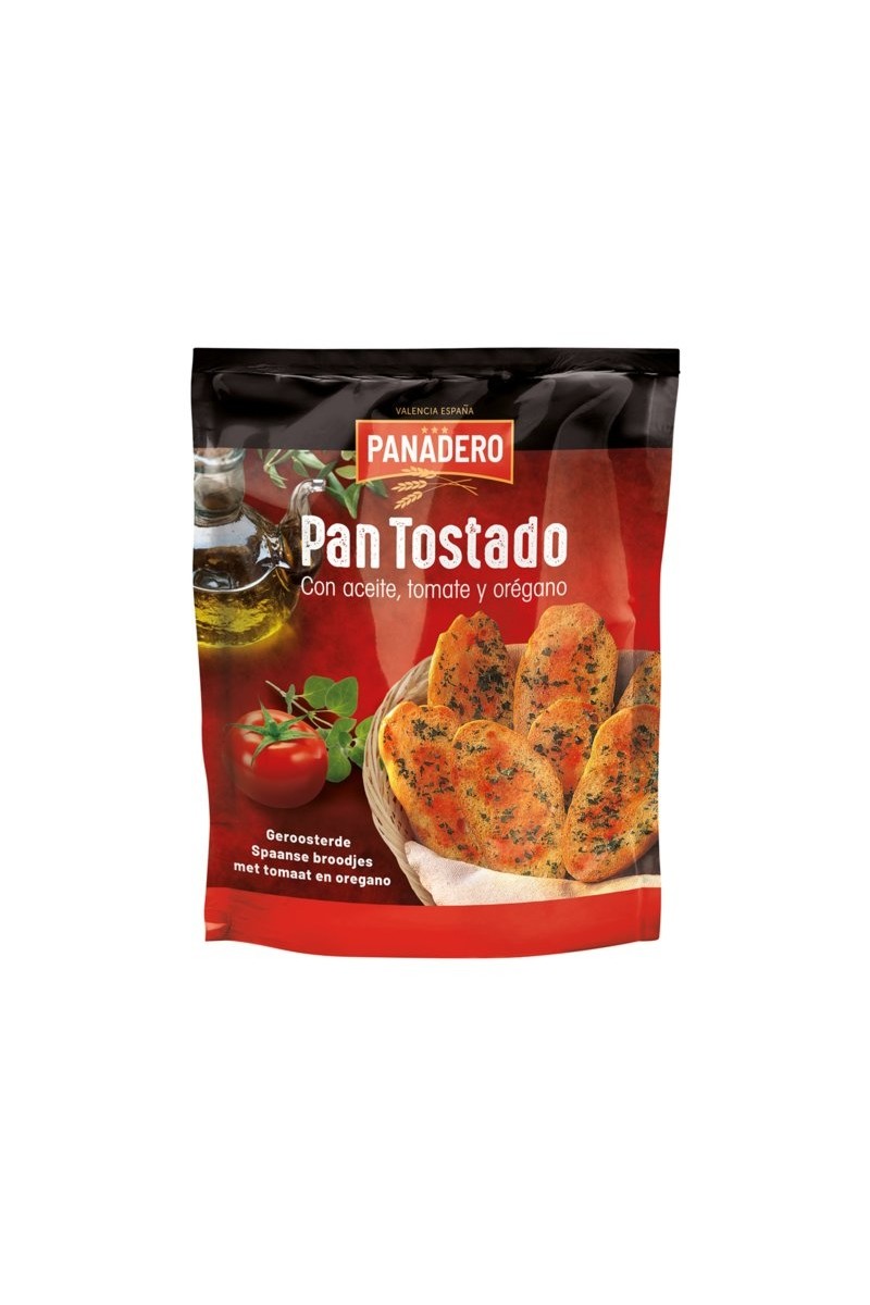 Pan Tostado met tomaat en oregano