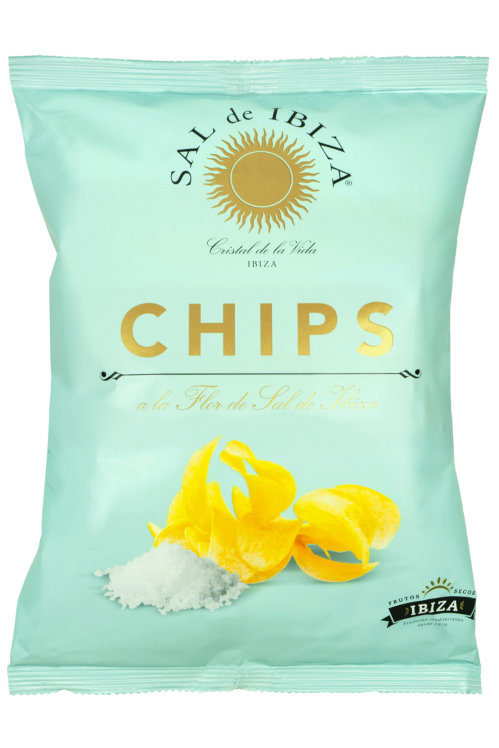 SAL de IBIZA Chips Naturel 125 gram