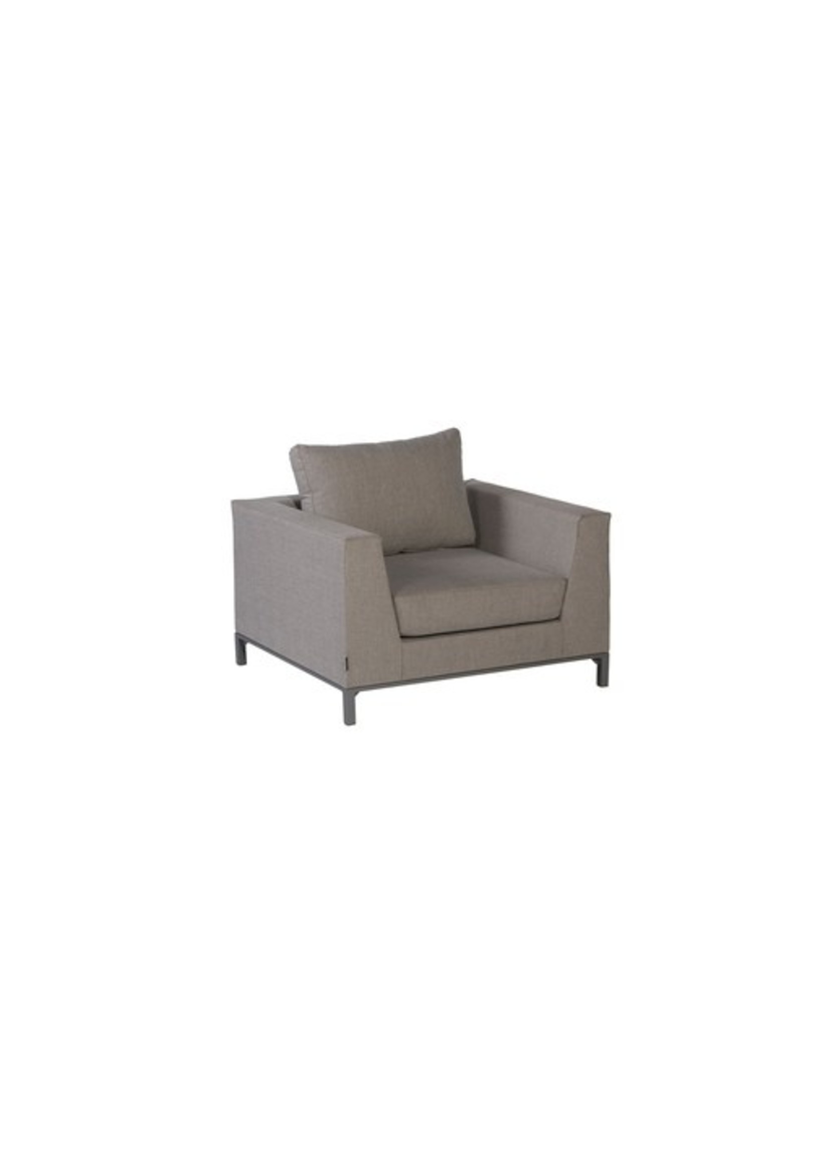 Exotan  Sicilië corner armchair taupe