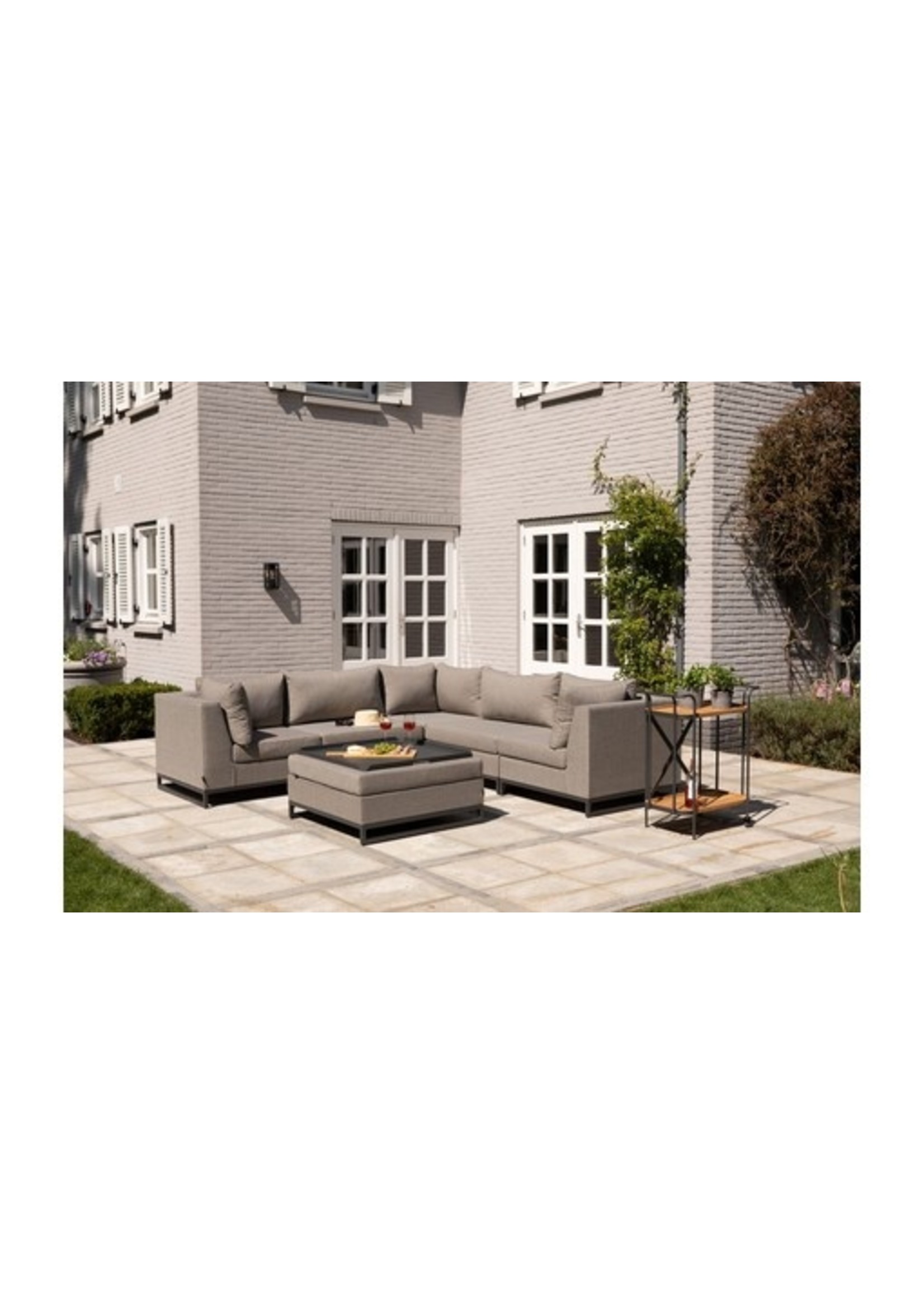 Regelen Leia ondernemer Rhodos hocker taupe - Enjoy-Outside