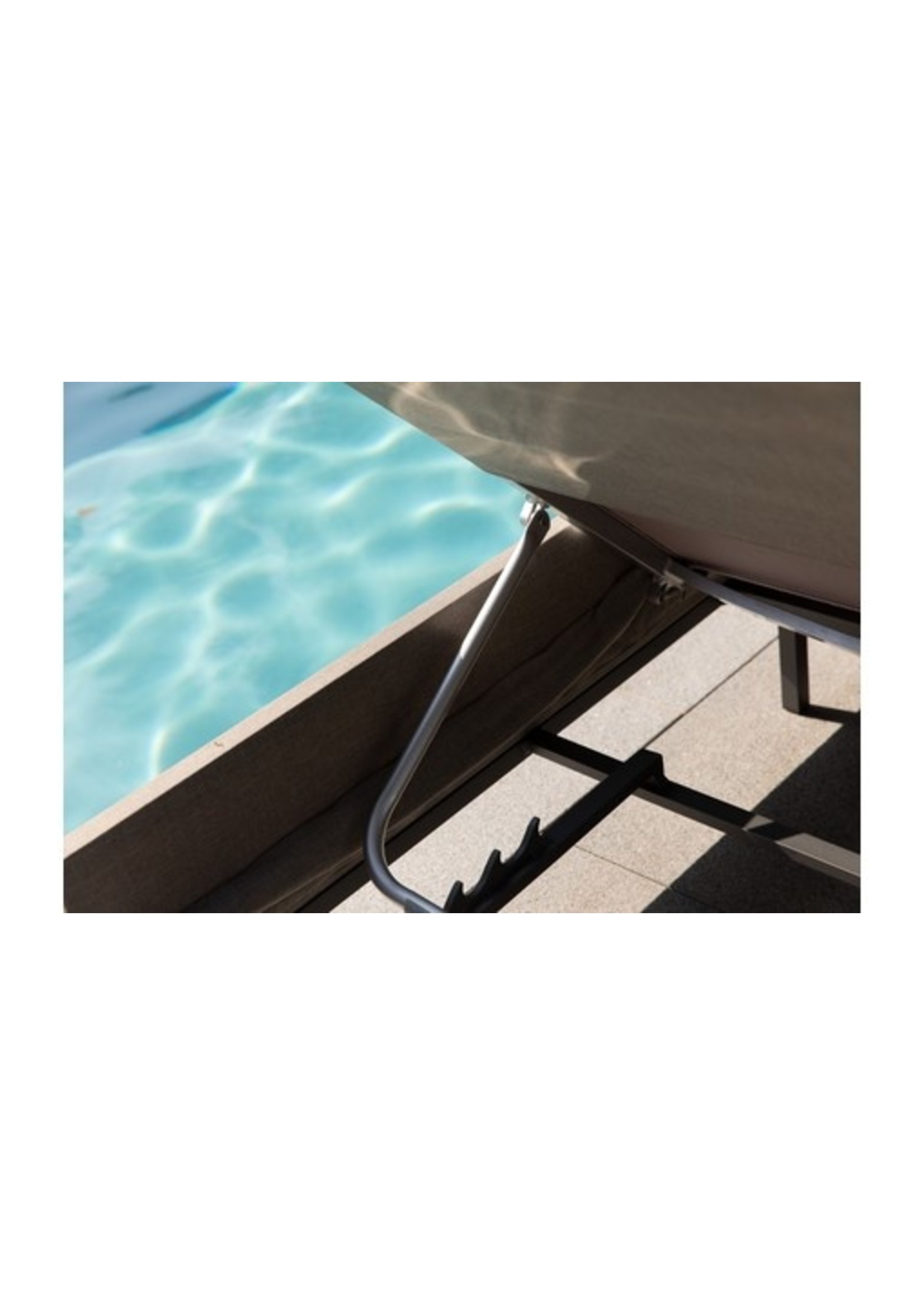 Exotan Exotan Rhodos sunlounger taupe