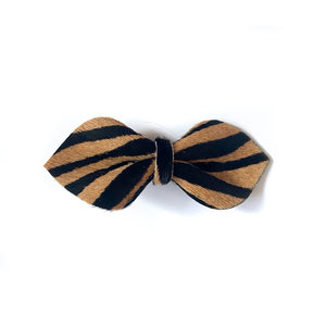 Big Bow Pin | Zebra