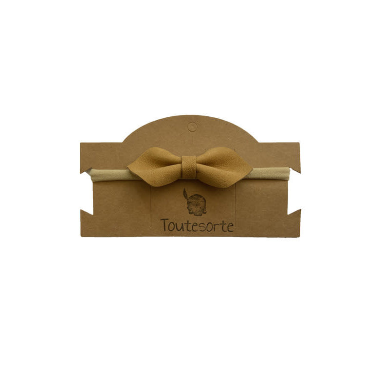 Bow Haarband | Licht Cognac