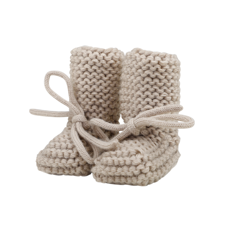 by Kels Knitted Baby Booties | Zand