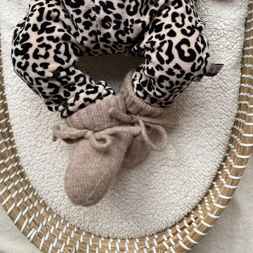 Petit Noé Merino wol Booties | Natural Petit Noé Merino wol Booties | Natural