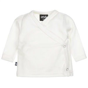 by Kels Overslag vestje | Small Soft Rib off white